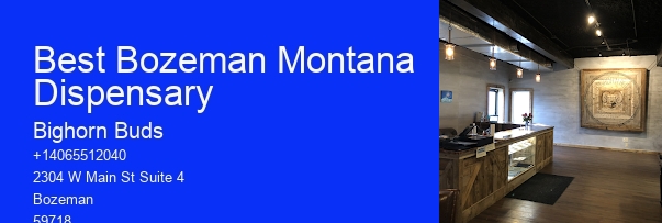 Best Bozeman Montana Dispensary