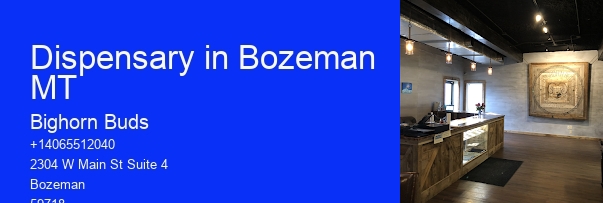 Dispensary in Bozeman MT