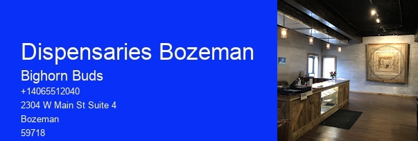 Dispensaries Bozeman